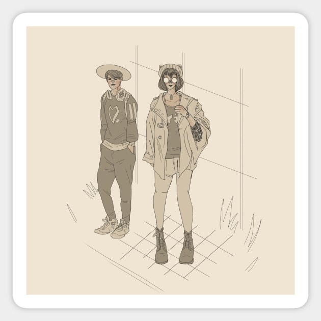 Streetside Fashion Sticker by Phreephur